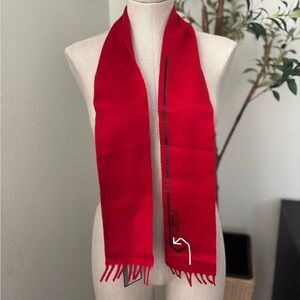 NWT Prada Vibrant Red  Scarf